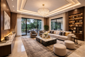 1 kanal house for sale in DHA Lahore with spacious rooms, modern design, car parking, and nearby park in secure location.