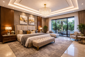 House in Lahore with spacious rooms, modern kitchen, car parking, and located in a secure and well-developed residential area.