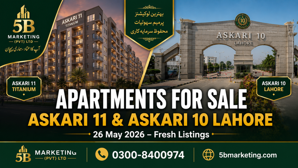 apartment for sale Askari 10 Lahore Bedian Road 2026