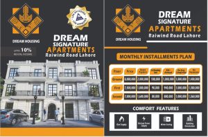apartment for sale Raiwind Road Lahore Dream Signature