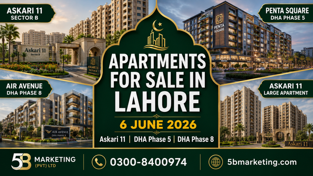 apartments for sale in Lahore 6 June 2026 Askari 11 DHA
