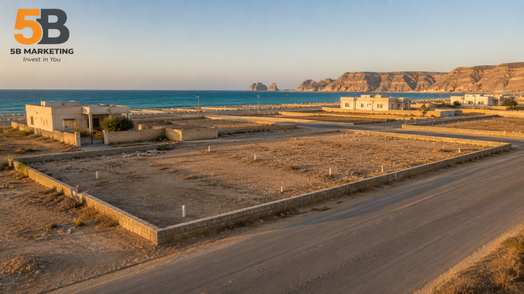 5 Marla residential plot for sale in New Town, Gwadar, near Marine Drive