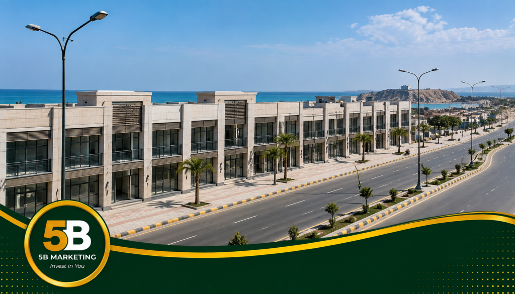 Commercial property for sale in Gwadar — shops and offices