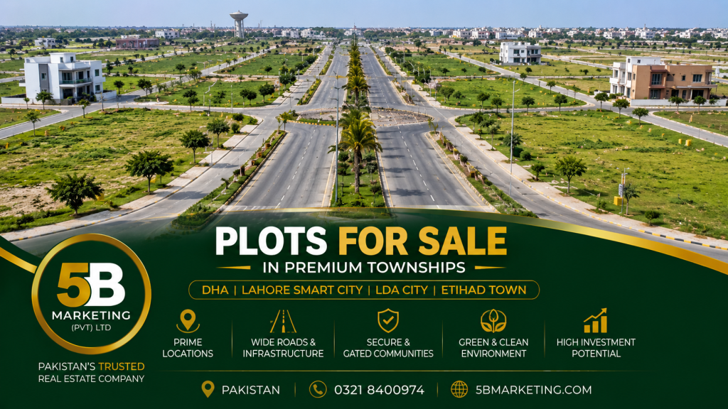 Plots for sale in Bahria Town Lahore