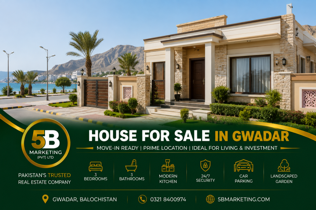 Ready-to-move houses for sale in Gwadar