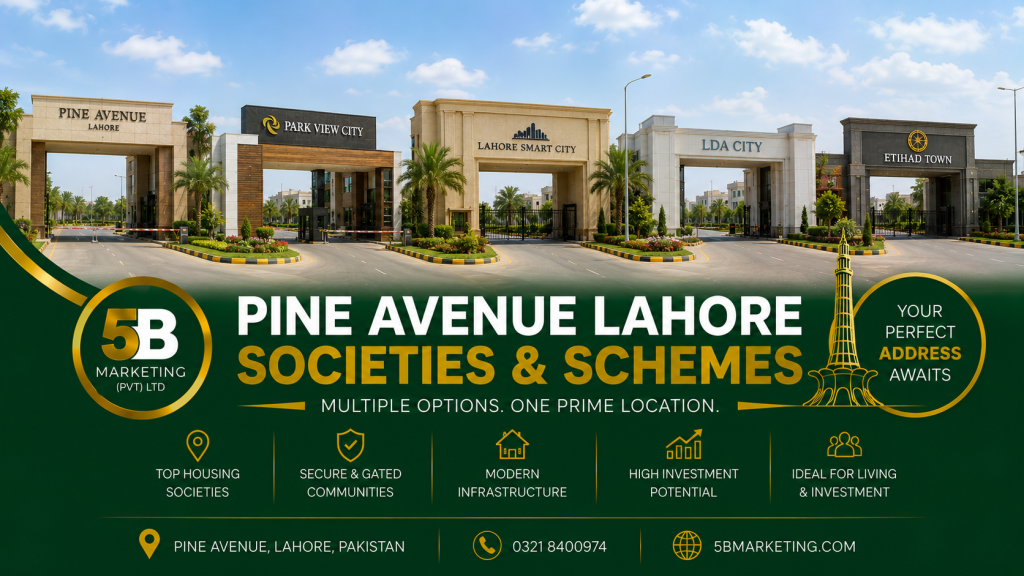 Pine Avenue Lahore societies and schemes