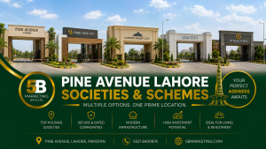Pine Avenue Lahore Societies: Schemes, Plot Rates & Offices