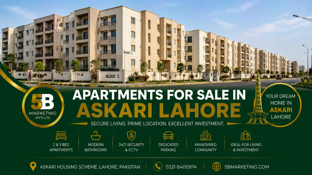 Apartments for sale in Askari Lahore