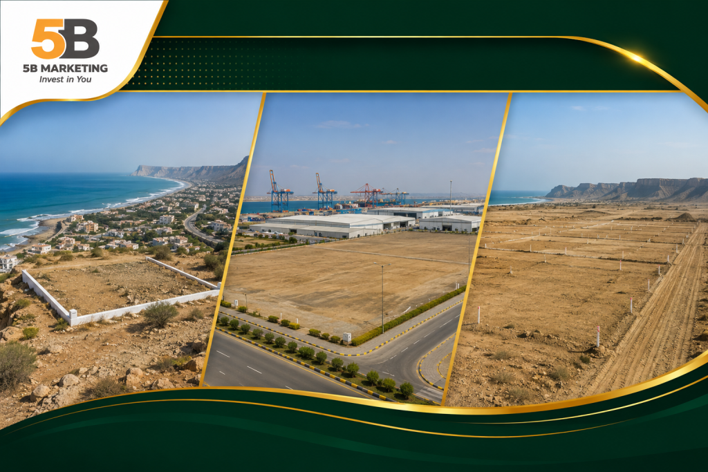 Plots for sale in Gwadar in Koh-e-Batil, GIEDA, and Sangar