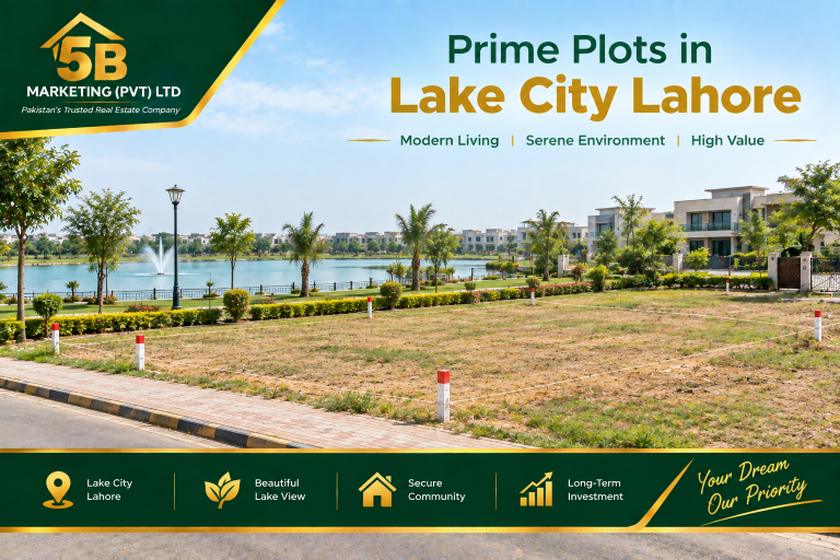 Plot for Sale in Lake City Lahore: Sizes and What to Check