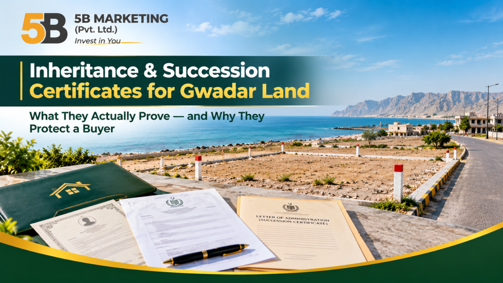 Why a Succession Certificate Matters for Gwadar Land