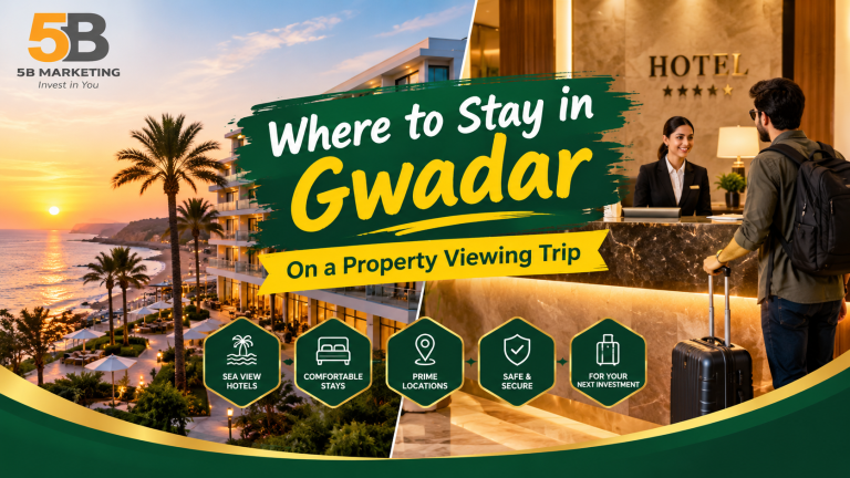 Where to Stay in Gwadar on a Property Viewing Trip
